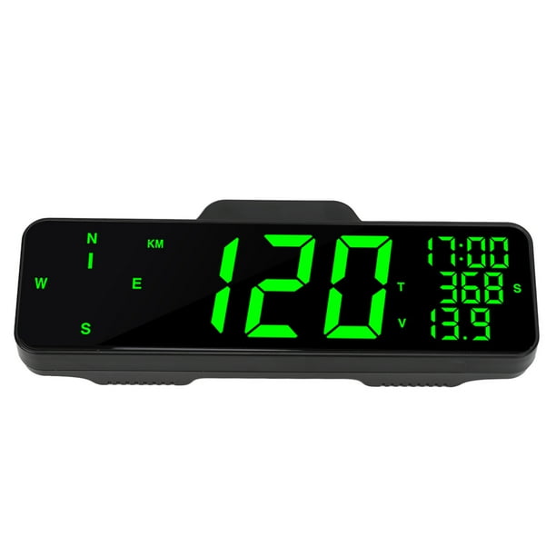 GPS Speedometer, Car HUD Universal Overspeed Alarm For Motorcycles For