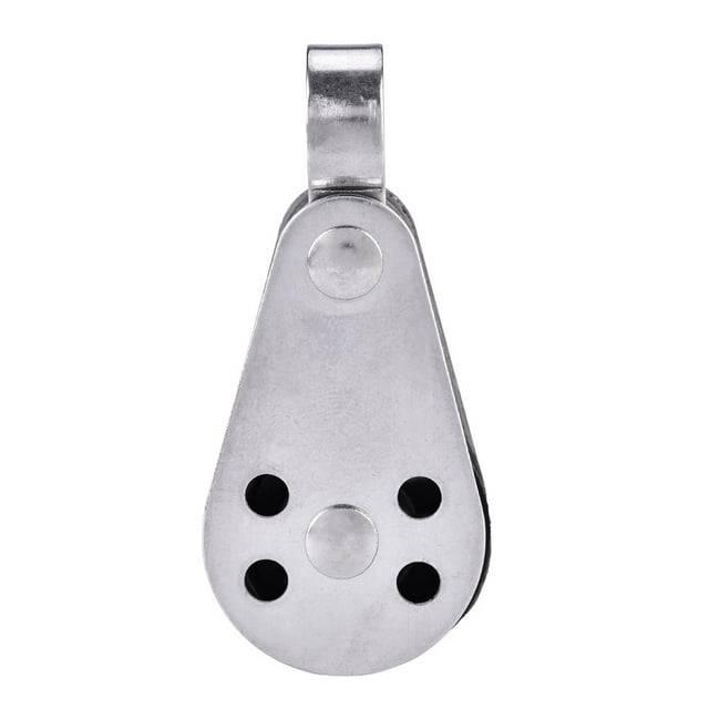 Poulie en Acier Inoxydable à Rendement Plus Élevé, Poulie d'Ancrage pour Kayak, pour Poulie de Kayak Extérieure