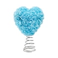 thumbnail image 2 of GFHFHITJ Valentines Table Decor Valentines's Day Preserved Rose Tree Top Ornament, 2 of 7