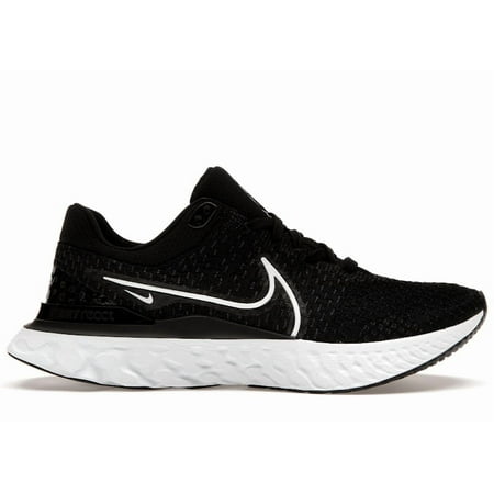 Nike Men's React Infinity Run Flyknit 3 Black White Running Shoes, from StockX