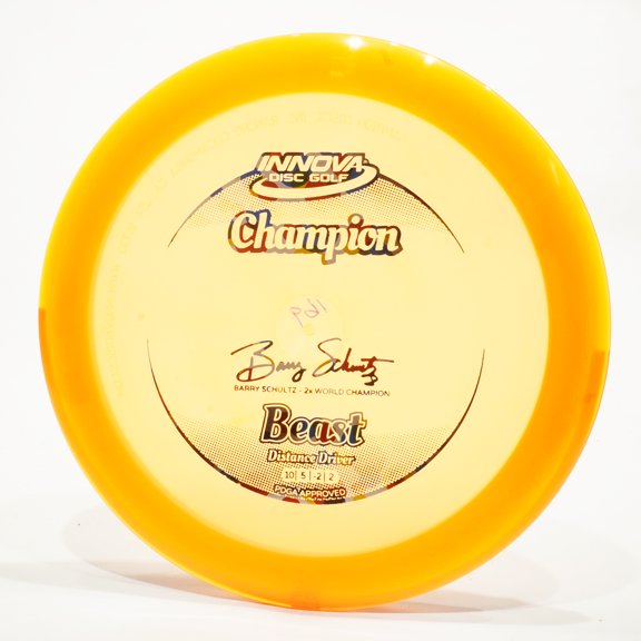 Innova Champion Beast Disc Golf Distance Driver, Pick Color/Weight [Stamp & Exact Color May Vary] Orange 170-172 grams