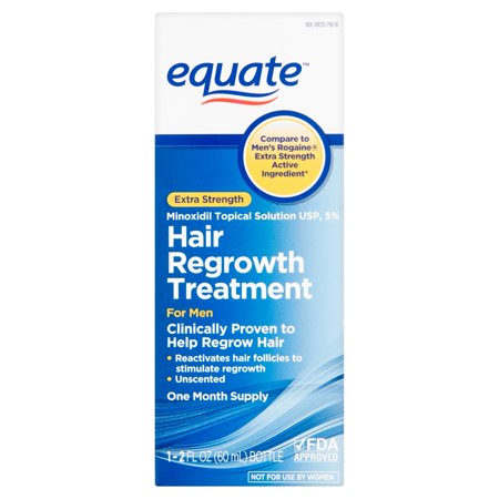 Equate Extra Strength Minixodil Topical Solution Usp 5 Hair