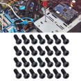 thumbnail image 2 of Fdit Pan Machine Bolts Fastener,50pcs DIN 7985 Steel Pan Head Machine Screw Fully Threaded Black Zinc Plated Bolts Fastener,Steel Pan Head Machine Screw, 2 of 8