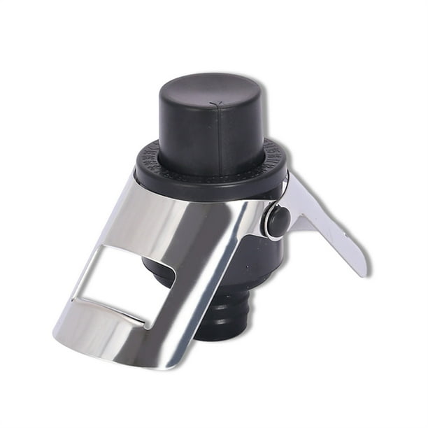 Tapón de vino de acero inoxidable para bebidas, para mantener fresco, jugo, tapa de botella, café, bar, tapas de apertura, suministros de cocina, negro Advancent HA008955-03