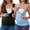 Black & Blue, variant on Women's Nursing Tank Wrap V-Neck Ruched Breastfeeding Tops XXL Purple & Blue