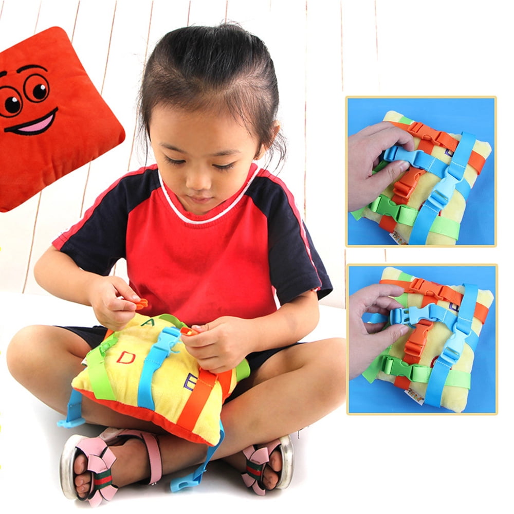 KID'S Boucle Jouet Enfant Early Learning Basic life skills Plush Toy Random 