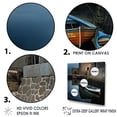 thumbnail image 3 of Designart "Charming Solitude At The Coastal Port" Port Landscape Floater Framed Wall Art Prints, 3 of 5