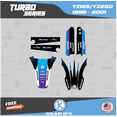 thumbnail image 4 of Kalair GFX Graphics Kit for Yamaha YZ125 (1996-2001) Turbo Series, 4 of 5