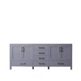 thumbnail image 1 of Lexora LJ342280DB00000 Vanité Jacques 80 Po avec Armoire&44; Gris Foncé, 1 of 1