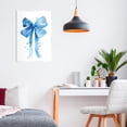 thumbnail image 2 of Stupell Industries Blue Watercolor Bow Illustration Wall Plaque Art, design by LSR Design Studio, 2 of 7