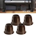 thumbnail image 2 of SNNROO Furniture Non-Slip Heavy Duty Sofa Bed Riser Coffee Riser 5inch, 2 of 9