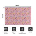 thumbnail image 5 of Pink Cow Sweet Pattern Door Rugs,Washable Non Slip Door Mats Indoor,Decorative Door Mats,Entry Mat Indoor for Entrance,Bedroom,Kitchen,Bathroom,16"x24", 5 of 6