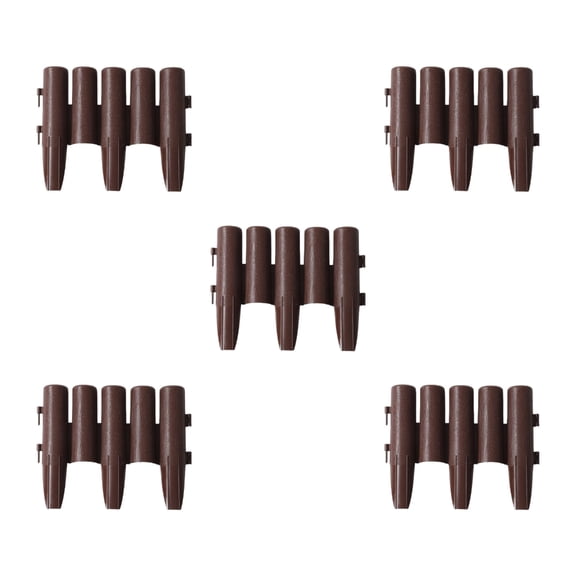 Interlocking Plastic Garden Fence Panels Stakeable For Flexible Outdoor Space Division
