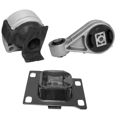 4M Auto Parts Right Engine Mount Rear Lower Engine Torque Strut Mount Left Transmission Mount 3PCS Parts 2939 2986 3103