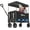 Black&Blue, variant on Sekey 4-in-1 Wagon Cart with Removable Canopy, Heavy-Duty Folding Utility Cart with Wheels & Table – Gray