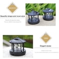 thumbnail image 2 of Solar LED Light Rotating Lighthouse Landscape Lamp Garden Decoration (A), 2 of 9