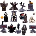 thumbnail image 1 of Figuras en miniatura de Halloween XINYU 20 piezas decoración de interiores, 1 of 7