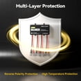 thumbnail image 5 of Power Queen Battery Balancer 48V (4*12V) Battery Equalizer for 24V/36V/48V Batteries Bank, Supports for LiFePO4/ Lead Acid/Gel/AGM/SLA Perfect for RV Solar Home Off Grid, 5 of 7