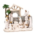 thumbnail image 4 of Figuras religiosas del Nacimiento de Jesús para escritorio, estilo vintage, de resina. Figuras familiares del Nacimiento, ideales como regalo para, 4 of 10