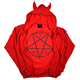thumbnail image 5 of Sudadera Roja Con Gorro Grande Diablo 666, 5 of 5