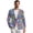 Colorful Paisley Pattern, variant on HELLHERO Teal Leopard Print Men's Suit Jacket, Single Button Mens Blazer Suit Jacket One Button Polyester Suit Jackets for Men for Summer