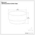 thumbnail image 5 of Simpli Home Montrose 30 inch Wide Metal Modern Industrial Coffee Table in Antique Gold/Black, Fully Assembled, 5 of 9