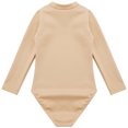 thumbnail image 4 of Vxuxlje Kids Ballet Team Basic Leotard Dance Gymnastics Bodysuit Girls One Piece Unitard Fleece Lined Mock Neck 110, 4 of 7