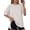 Light Grey, variant on MOYIKO Oversized T Shirts for Women with Pockets 3/4 Sleeve Summer Tops Loose Fit Y2K Fashion Tees