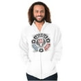 thumbnail image 4 of Patriotic Vintage American Mechanic Hoodie Sweatshirt Women Men Brisco Brands M, 4 of 6
