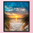 thumbnail image 3 of Wdftyju Bordado completo DIY lienzo estampado 11CT punto de cruz puesta de sol por mar Kit adornos Wdftyju 5fj8pu8rh6bz9be4, 3 of 9