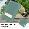 thumbnail image 2 of Dteck Case for Samsung Galaxy Tab A8 10.5 Inch 2022 (SM-X200/X205/X207), Hybrid 3 in 1 Shockproof Rugged Drop Protection Kickstand Armor Cover for Samsung Galaxy Tab A8 10.5 Inch,Green, 2 of 7