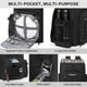 thumbnail image 5 of Mochila Térmica Hulongo Grande para 52 Latas Impermeable 30L Negra, 5 of 7