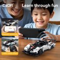 thumbnail image 3 of CaDA 457 Pieces Super Car Building Block Set, Construction Toy Set, 3 of 5