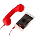 thumbnail image 2 of 8 Colors 3.5mm Classic Comfort Retro Phone Handset Speaker Phone Call Mic Receiver For IPhone Android Phones, 2 of 8