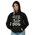 thumbnail image 3 of More People Love Dog German Shepherd Unisex Plus Fleece Graphic Hoodie Brisco Brands 4X, 3 of 5