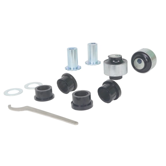 Whiteline KCA547 Front Suspension Control Arm Offset Bushing Kit Compatible with 00-10 RSX, Civic