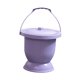 thumbnail image 3 of Orinal portátil con tapa, orinal portátil, cuña portátil, orinal doméstico Violeta, 3 of 9