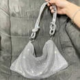 thumbnail image 5 of 2026 Rhinestone Purses For Women The Clutch Sparkly Evening Handbag Party Club Wedding Bling Hobo Bag, 5 of 5
