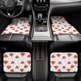 thumbnail image 7 of Naloa Hand Drawn Watermelon Car Foot Mat Set of 4 Pieces - Universal Floor Liner Neoprene Full Set Floor Mats for Cars Trucks SUV, 7 of 7
