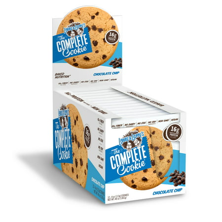 Lenny and Larry's The Complete Cookie, Chocolate Chip, 16g Protein, 12