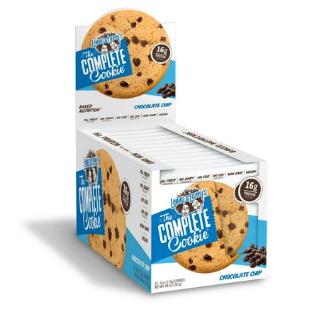Lenny and Larry's The Complete Cookie, Chocolate Chip, 16g Protein, 12 (Best Time Release Protein)