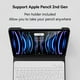 thumbnail image 5 of Funda con teclado KVTVOU para iPad Pro de 11 pulgadas de 4.ª, 3.ª y 2.ª generación, color negro, 5 of 8