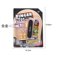 thumbnail image 1 of Mini Finger Skateboard Ramp Set Mini Skateboards Kit Creative Fingertip Toys Indoor Home Board Game For Birthday Gifts, 1 of 7