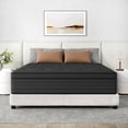 thumbnail image 3 of IGUANNA 8 inch King Hybrid Mattress CertiPUR-US Certified Memory Foam Pocket Spring Mattress Medium Firm in a Box，Adult, 3 of 6