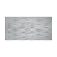 thumbnail image 1 of Fasade - Waves Horizontal Matte White Decorative Wall Panel - Fast and Easy Installation (4' X 8' Panel), 1 of 1