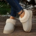 thumbnail image 2 of hzomhy Womens Snow Boots Closed Toe Warm Lining Thick Sole Slip On Design for Casual Cold Weather Daily Wear, 2 of 9