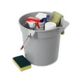 thumbnail image 4 of 10 Quart Plastic Utility Pail 10 1/2 Diameter x 10 1/4h, Gray Plastic, 4 of 4