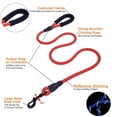 thumbnail image 4 of Dog Leash with Comfortable Padded Handle and Highly Reflective Threads Dog Leashes for Medium and Large Dogs -Green, 4 of 5