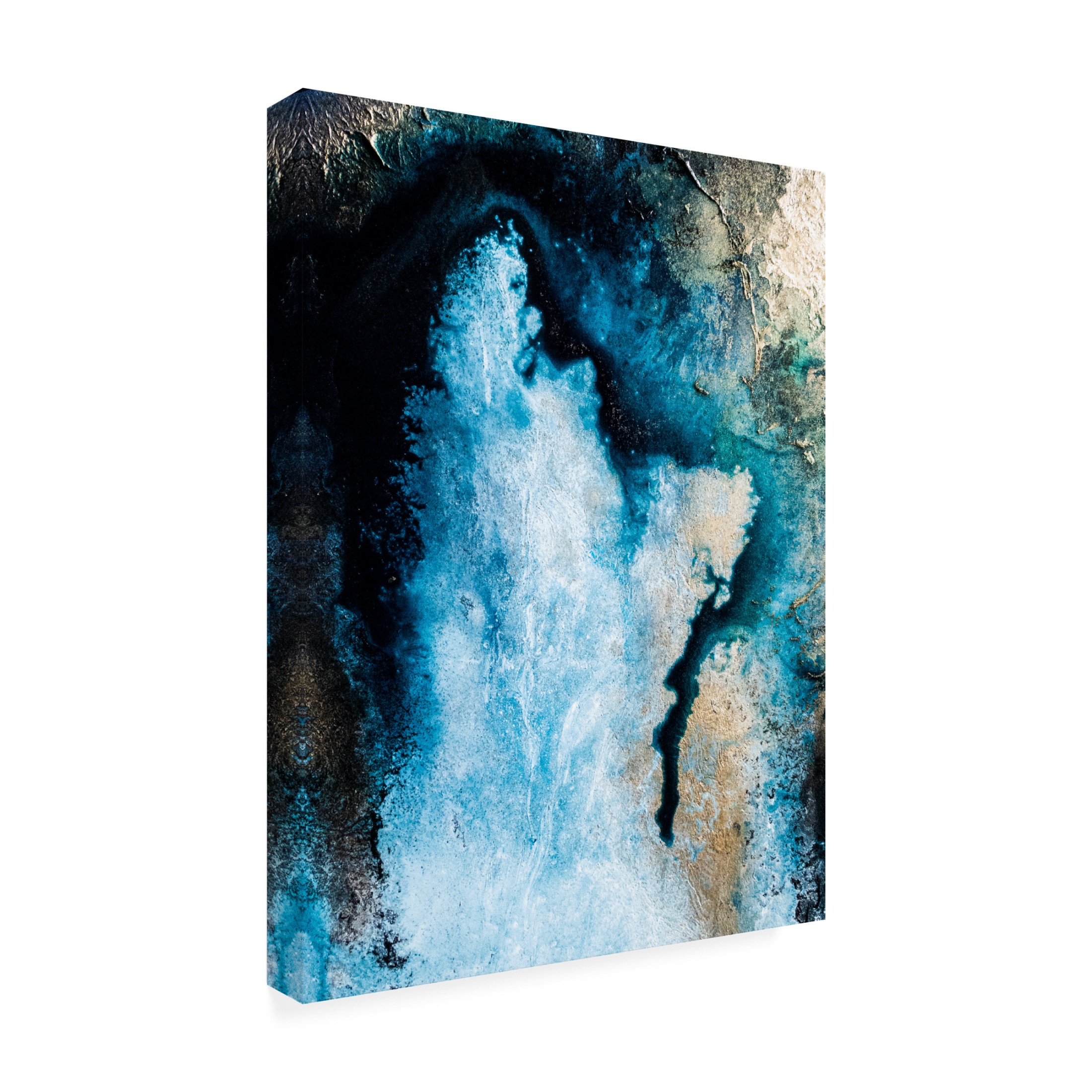Canvas Wall Art - Petra Meikle de Vlas 'Through the Edge' Wall Art for Living Room, Bedroom, or Office Décor by Trademark Fine Art - 14 x 19 Inches
