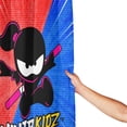 thumbnail image 4 of Ninja Kidz Shower Curtain Sets, Funny Bathroom Shower Curtains, Waterproof Fabric for Bathroom Decor Bathtub with 12 Hooks 72 x72 Inch, 4 of 8
